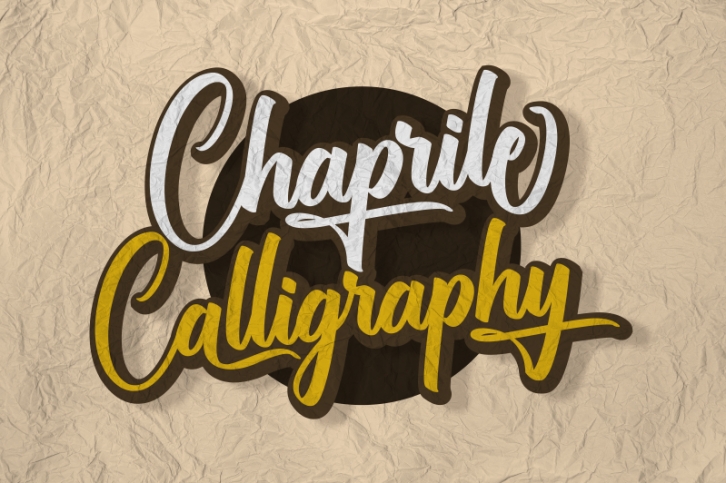 Chaprile Calligraphy Font Download