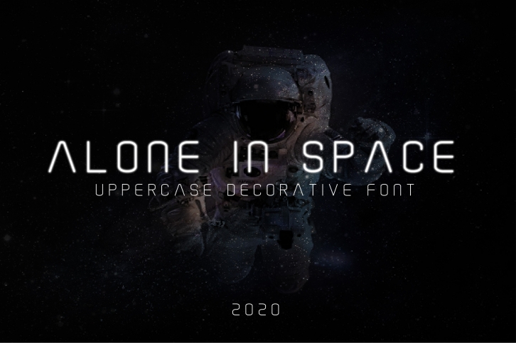 Alone In Space Font Download
