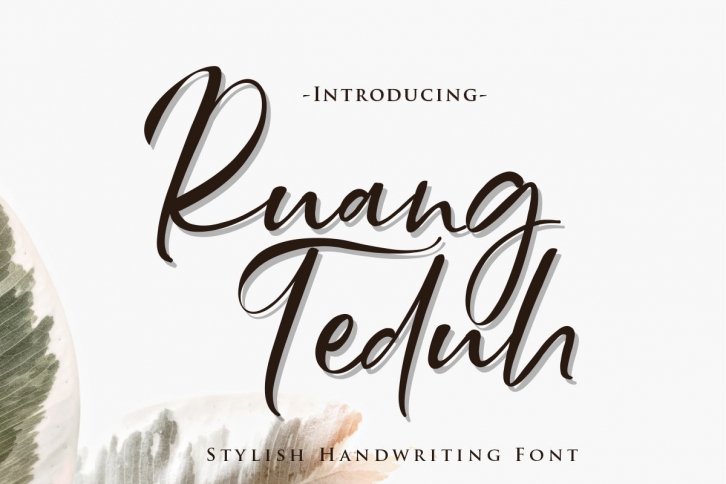 Ruang Teduh Font Download