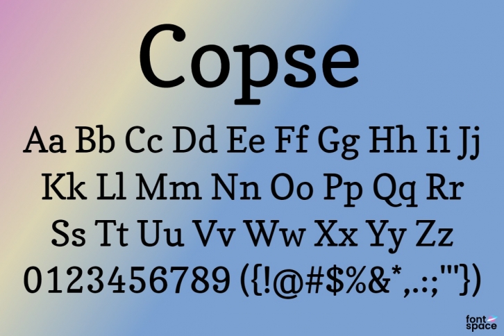 Copse Font Download