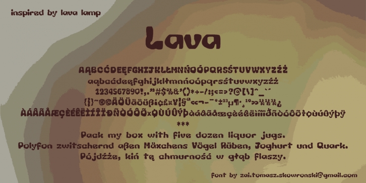 Lava Font Download