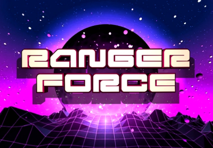 Ranger Force Font Download
