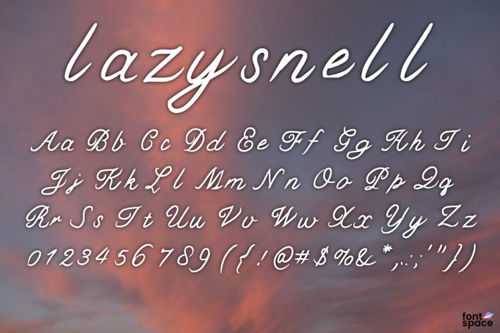 Lazysnell Font Download
