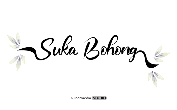 Suka Bohong Font Download