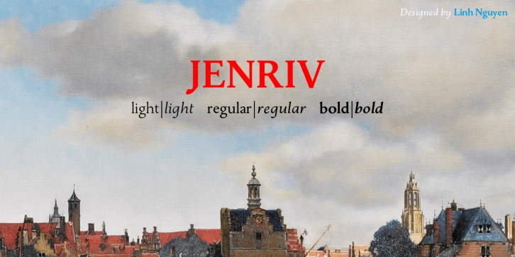 Jenriv Font Download