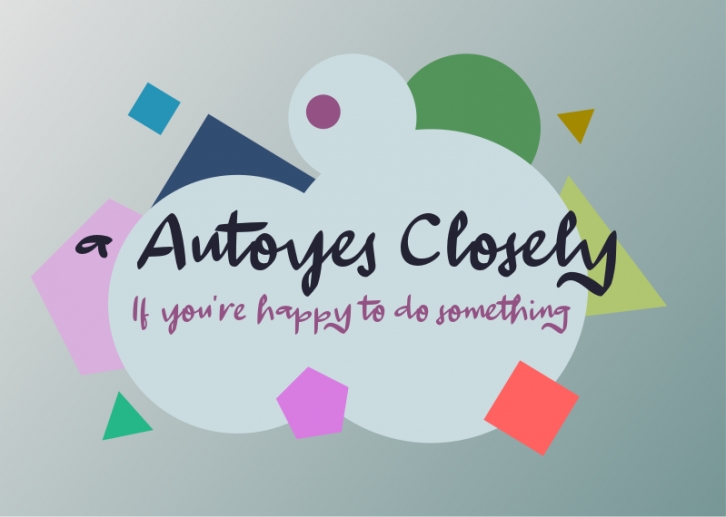 A Autoyes Closely Font Download