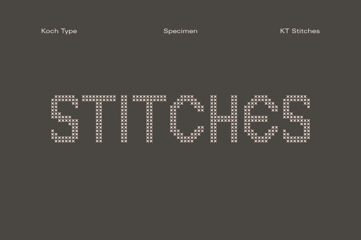 Stitches Font Download