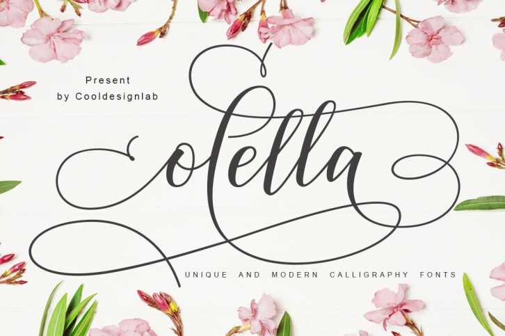 Olella Script Font Download