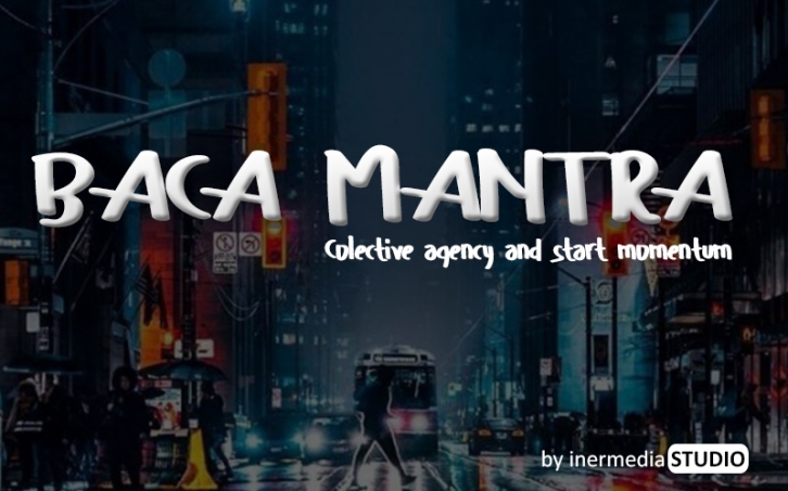 BACA MANTRA Font Download