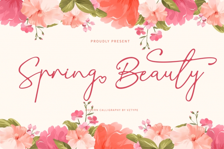 Spring Beauty Font Download