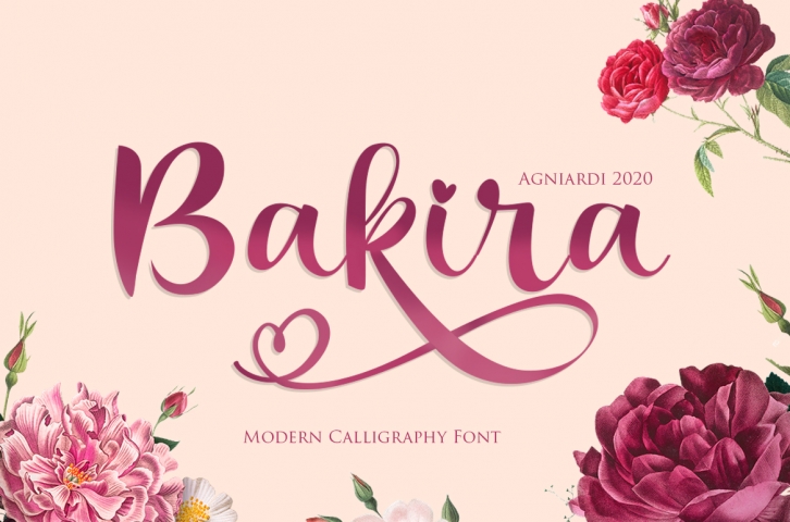Bakira Font Download
