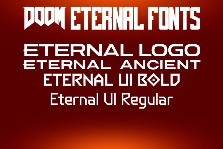 DOOM Eternal Font Download