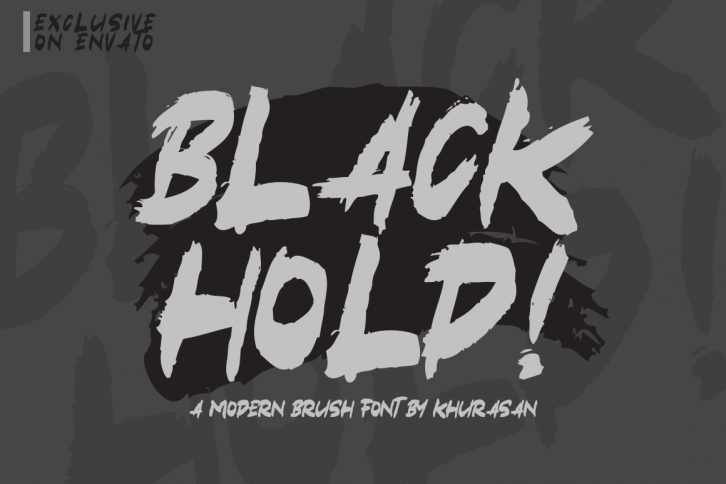 Black Hold Font Download