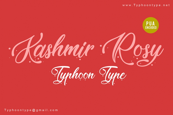 Kashmir Rosy Font Download