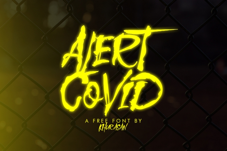 Alert Covid Font Download