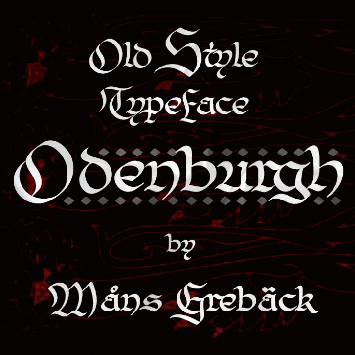 Odenburgh Font Download