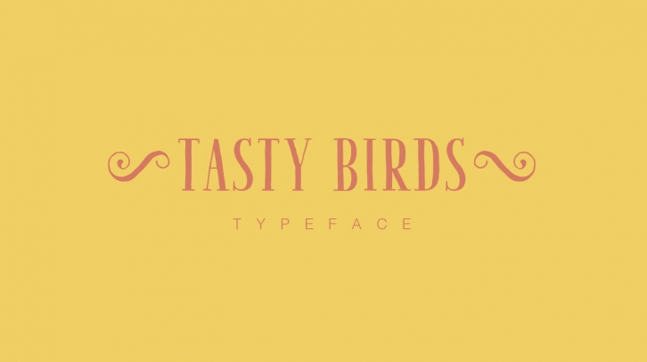 Tasty Birds Font Download