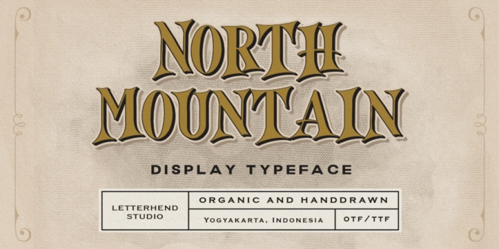 North Mountain Font Download