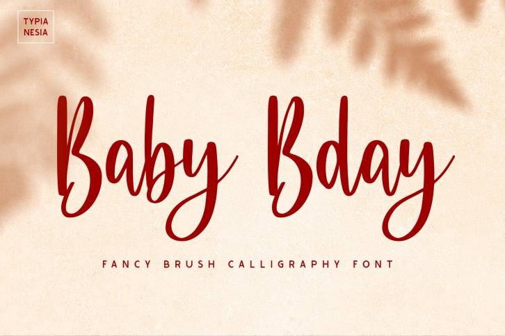 Baby Bday Font Download