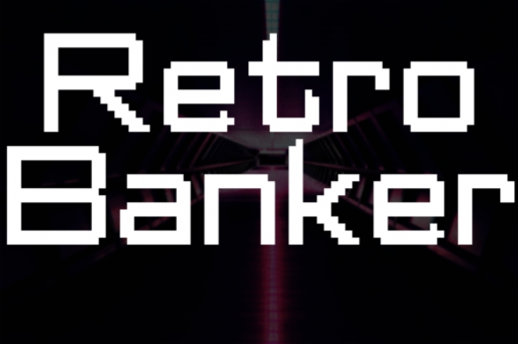 Retro Banker Font Download