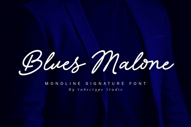 Blues Malone Font Download