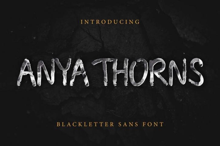 Anya Thorns Font Download