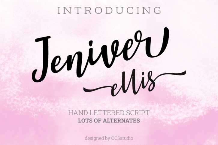 Jennifer Ellis Font Download