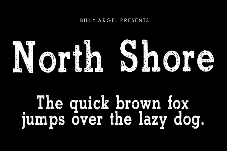North Shore Font Download