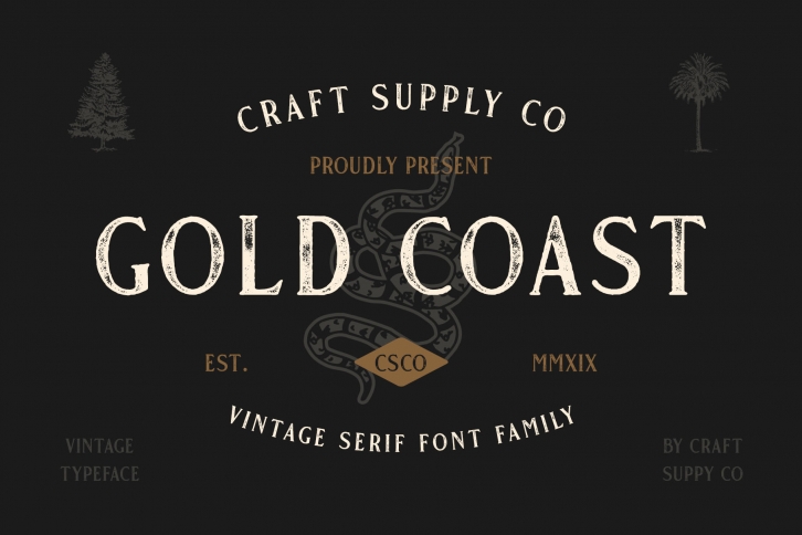 Gold Coas Font Download