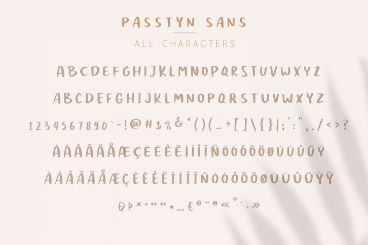 Passtyn Sans Font Download