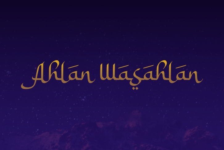 A Ahlan Wasahla Font Download