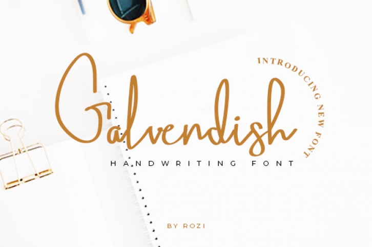Galvendish Font Download