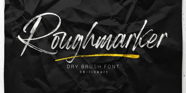 Roughmarker Font Download