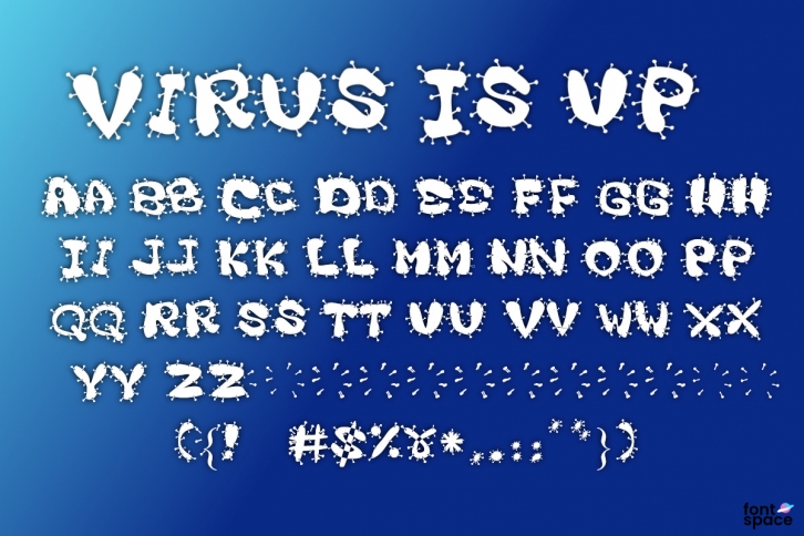 Virus Is Up Font Download