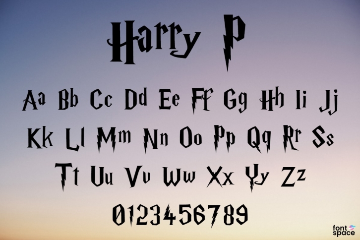 Harry P Font Download
