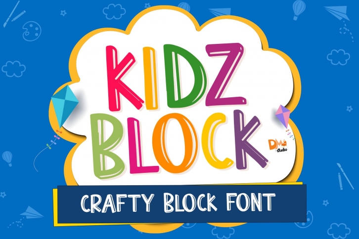 KIDZ BLOCK Font Download