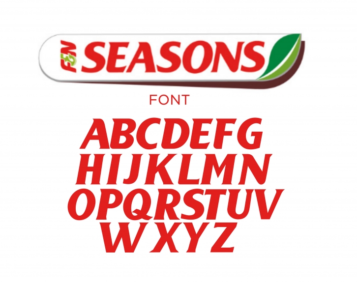 F&N Seasons Font Download
