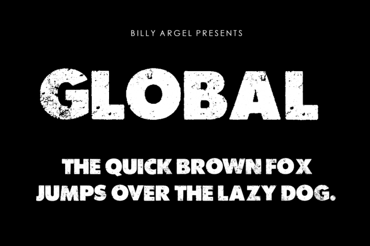 GLOBAL Font Download