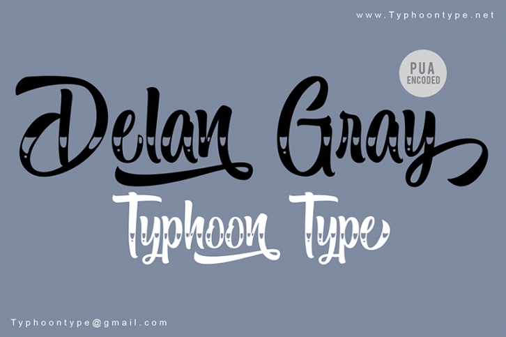 Delan Gray Font Download