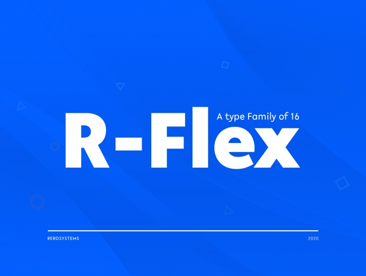 R-Flex Font Download