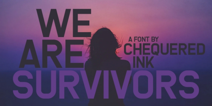We Are Survivors Font Download