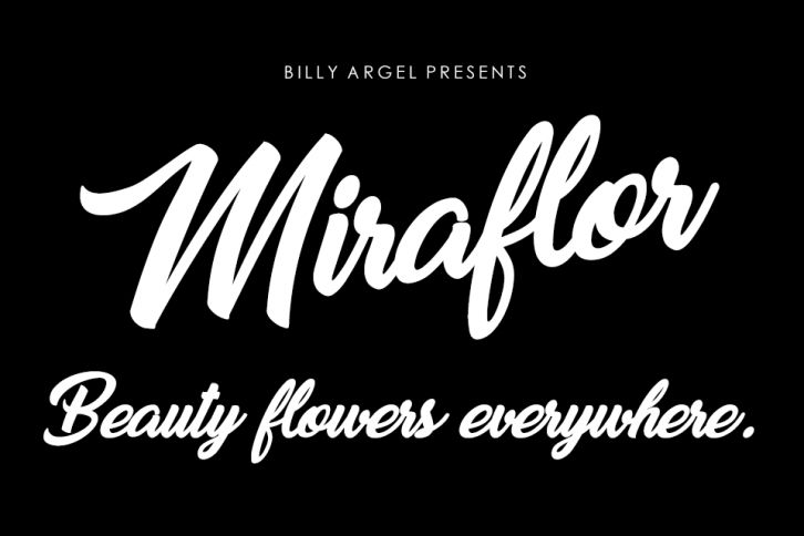 Miraflor Font Download