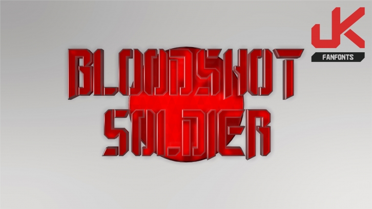 Bloodshot Soldier Font Download
