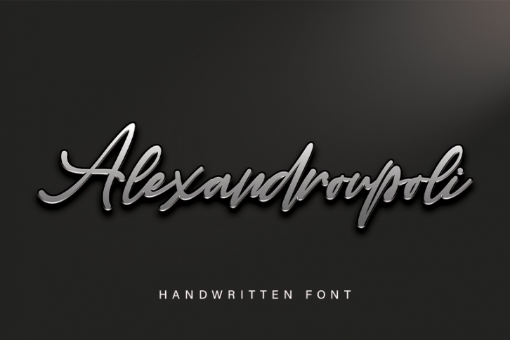 Alexandroupoli Font Download