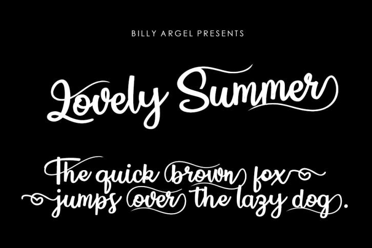 Lovely Summer Font Download