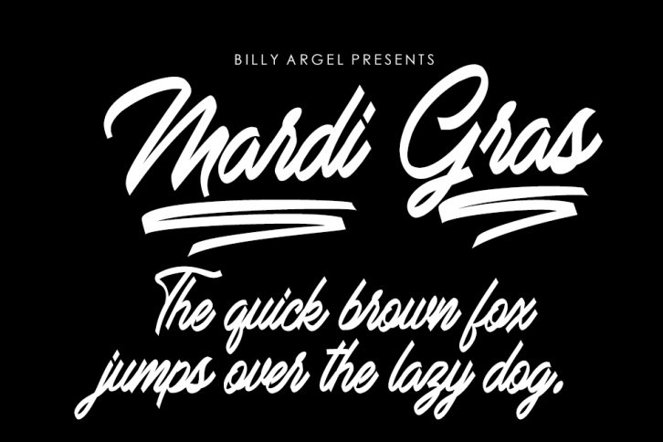 Mardi Gras Font Download