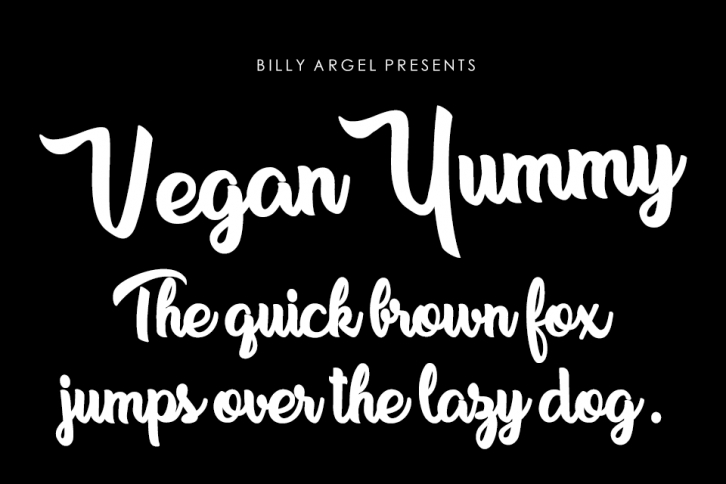 Vegan Yummy Font Download