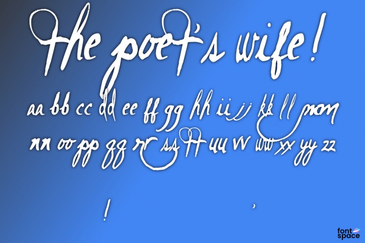 The Poet's Wife! Font Download