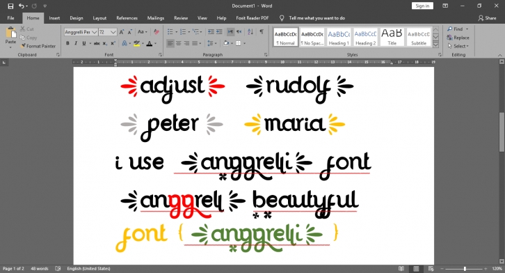 Anggrelli Font Download