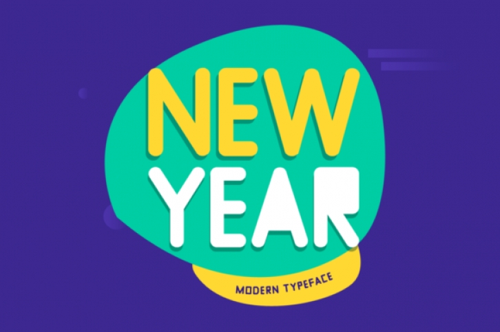 New Year Font Download